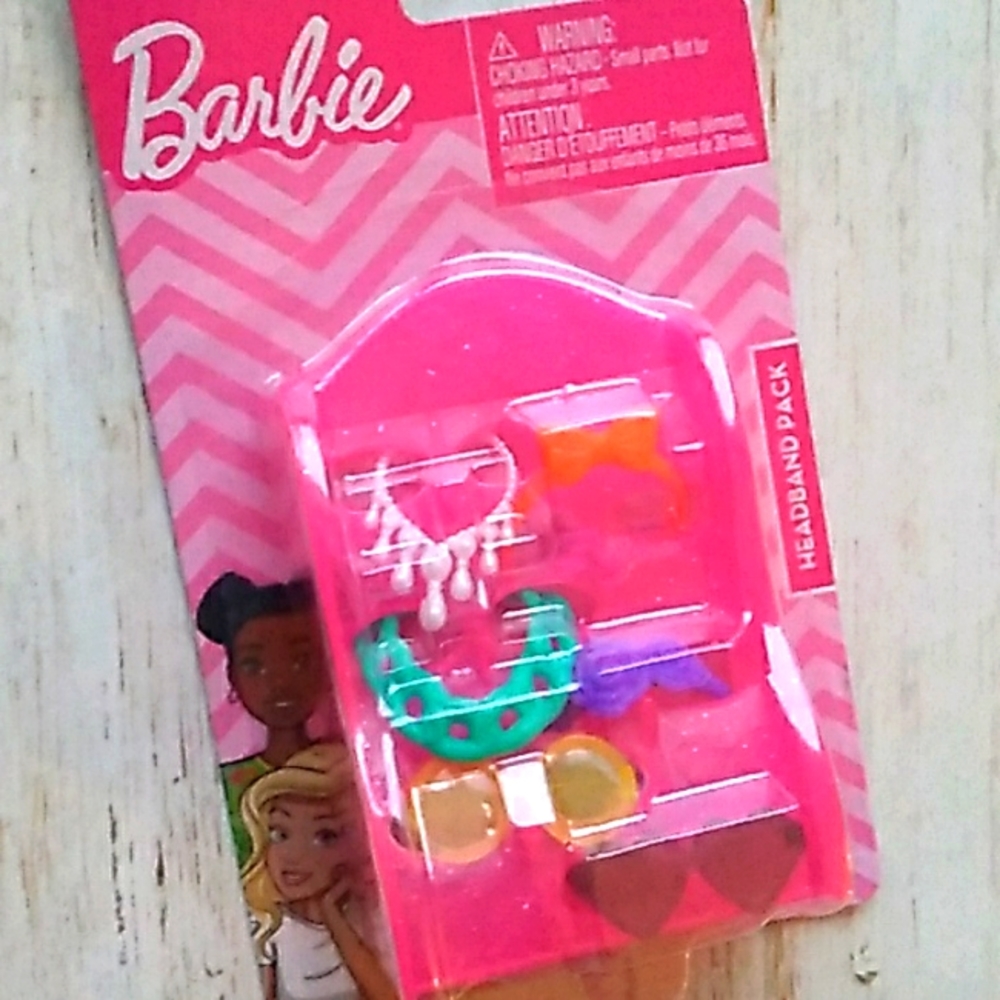 Barbie  heart shaped sunglasses and headbands